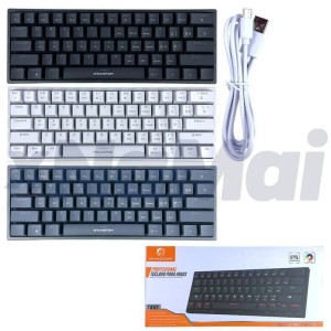 TECLADO MINI_MECANICO_C/FIO RGB_LED (TK01)