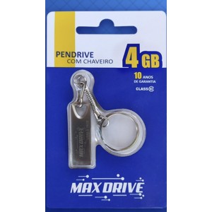MAXDRIVE PENDRIVE 4GB_SLIM (MAXSLIM4)