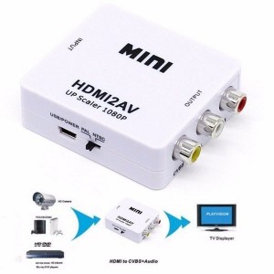 CONVERSOR HDMI_ENTRADA/RCA_AV_SAIDA BRANCO