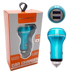 VEICULAR FERRO 4.1A_2USB (LC024/CJ084)