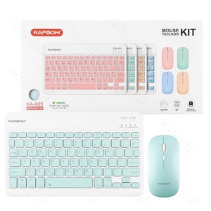 KIT_DONGUE MOUSE&TECLADO S/FIO_C/BATERIA (KA685)