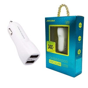 VEICULAR 2.4A 2USB (CRCU20/CB07/CJ104)