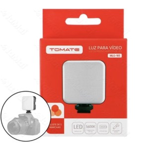 ILUMINADOR_CAMERA 5600K APILHA (MLG103)