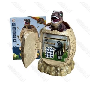 COFRE_MOEDA&NOTA DINOSAURO LEITORBIOMETRICO&SENHA (MTC203)