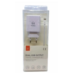 KIT_CASA 2.4A_2USB LTGN (CH6720)