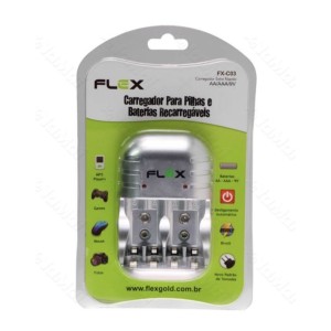 XCELL RECARREGADOR AA/AAA_S/PILHA (FXC03)