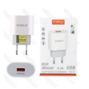 TOMADA 1USB_6A TURBO (CA318)