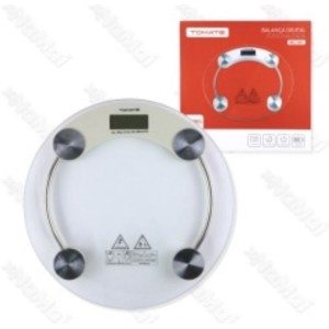 BALANÇA_BANHEIRA REDONDA_TEMPERADADIGITAL 180KG (MU001)