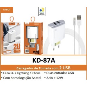 KIT_CASA 2.4A_2USB LTNG (KD87A)