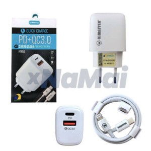 KIMASTER 18W_3A_PD&USB LTGN (KT652/KT802/T110CL)