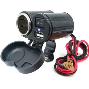 CARREGADOR MOTO VEICULAR/USB
