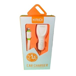 KIT_VEICULAR 2USB_2.4A LTNG (KD603)